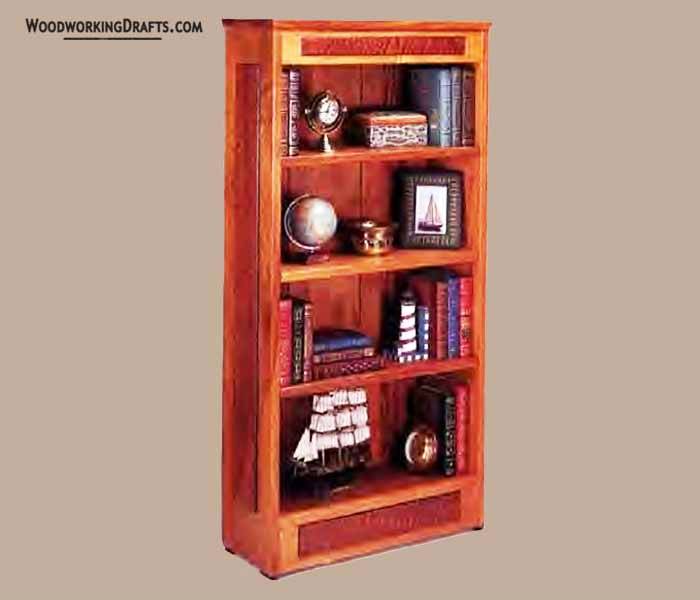 12 Diy Rustic Bookcase Finished Design