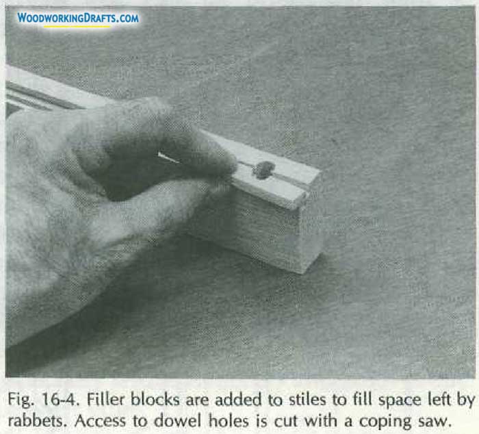 Diy Grandfather Clock Plans Blueprints 13 Stepset Step 4 Filler Block