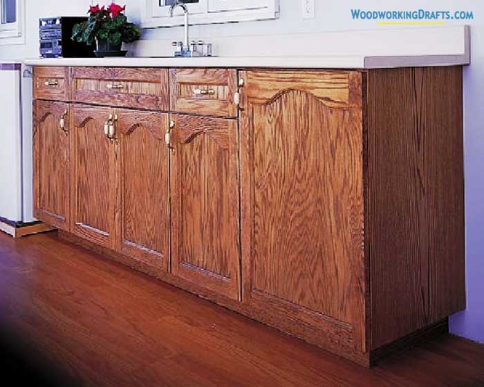 14 Kitchen Frameless Base Cabinet Finished Design