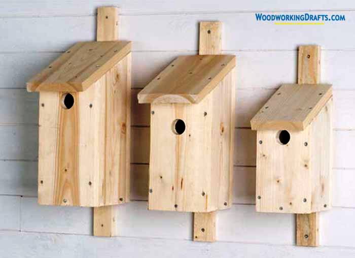 01 Simple Wooden Bird House Finished Design