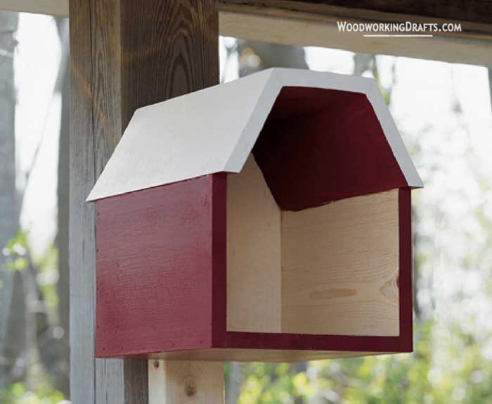 19 Barn Swallow Bird House Finished Design