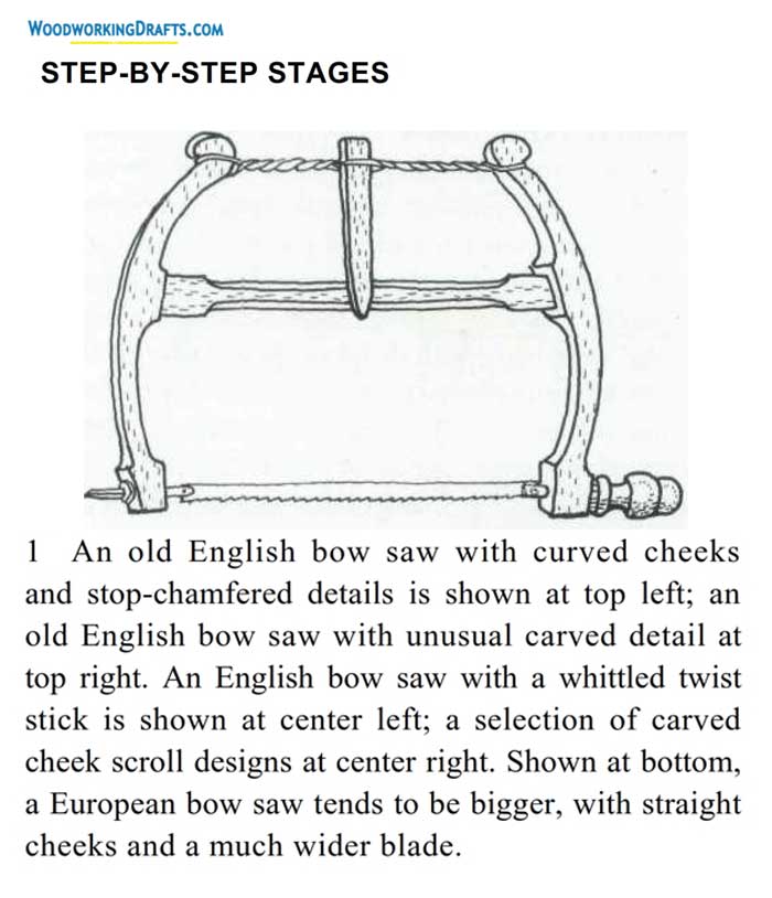 Diy Wooden Bow Saw Plans Blueprints 08 Step 1 Whittled Stick