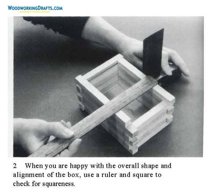 Diy Wooden Keepsake Box Plans Blueprints 09 Step 2 Check Squareness