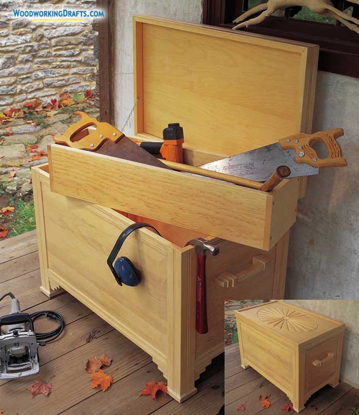 39 Traditional Tool Chest Finished Design