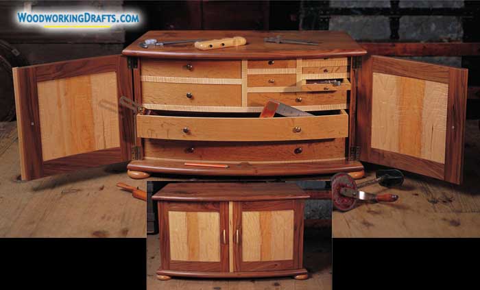 44 Curved Tool Chest Finished Design