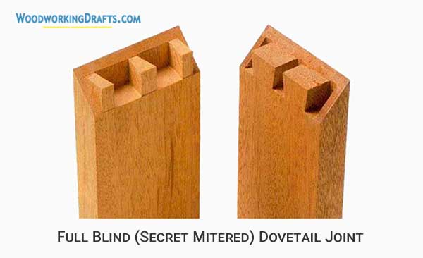 25 Full Blind Secret Mitered Dovetail Joint