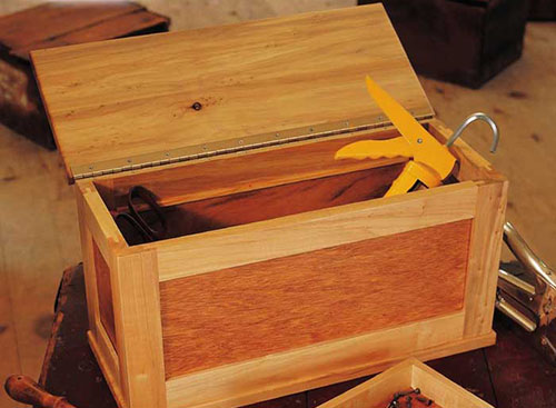 Small Wooden Toolbox Plans Blueprints
