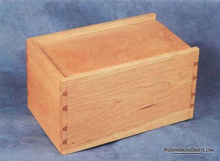 Wooden Candle Box Plans Blueprints 00 Draft Design