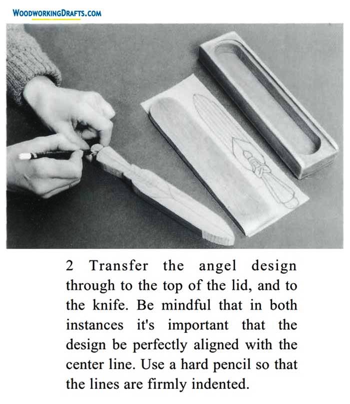 Wooden Letter Opener Plans Blueprints 09 Step 2 Transfer Design