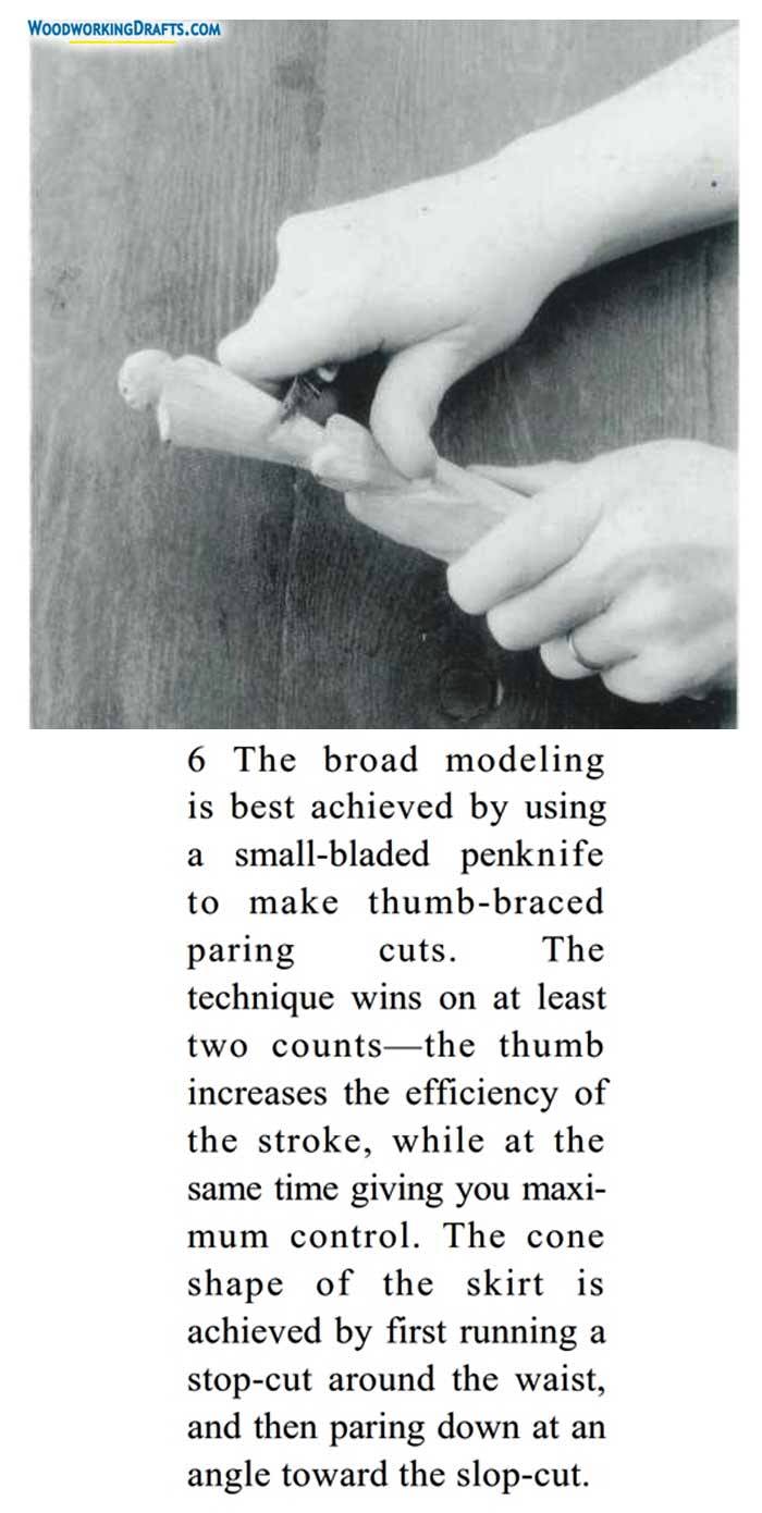 Wooden Letter Opener Plans Blueprints 13 Step 6 Broad Modeling