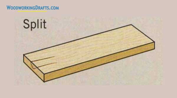 12 Split Lumber Defect