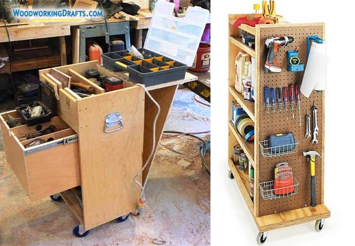 25 Rolling Tool Carts Mobile Storage